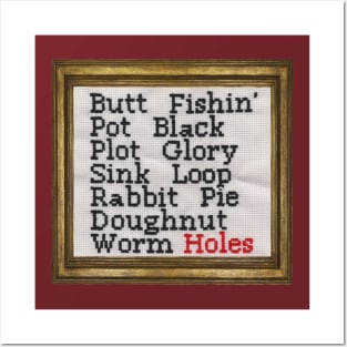 Cross Stitch Art Posters and Art